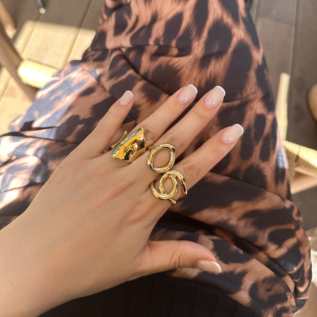 DIEZI 3pcs/set New Punk Fashio - Vintage Punk Knuckle Rings Set recension och pris