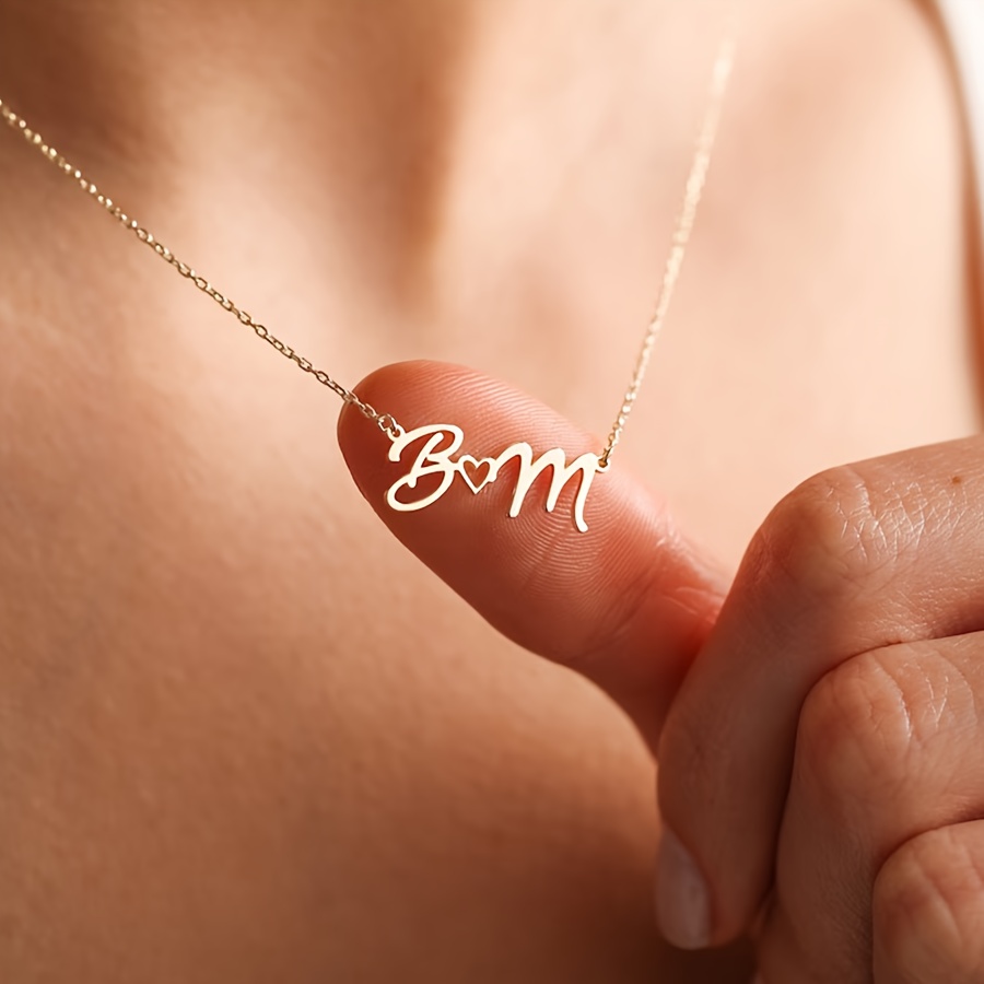 Custom Name Necklaces for Wome - Custom Name Necklace Stainless Steel recension och pris