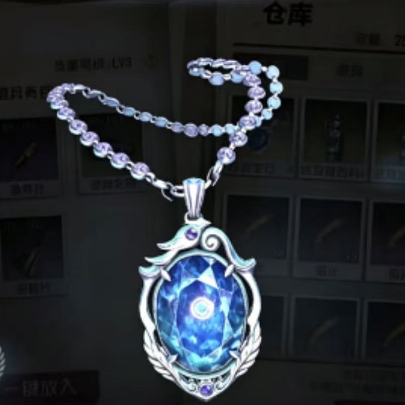 Identity V Cursed Sapphire Nec - Anime Pendant Necklace recension och pris