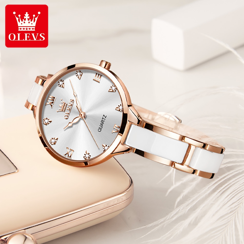 OLEVS 5872 Women Watches Quart - Watch Accessories recension och pris