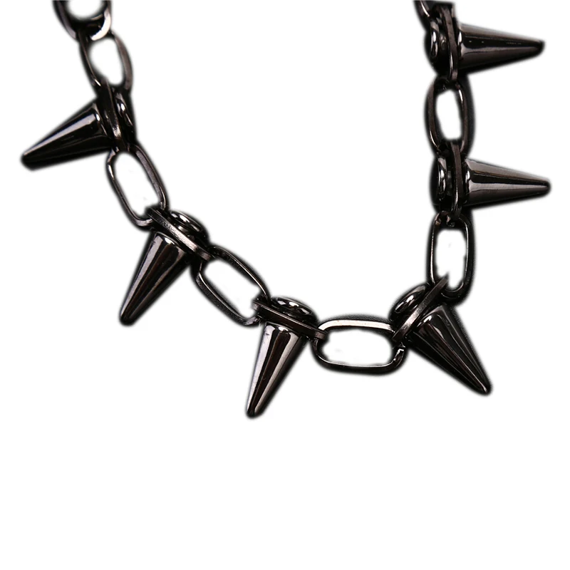 Goth Rock Biker Spike Rivet Co - Goth Punk Spike Choker recension och pris