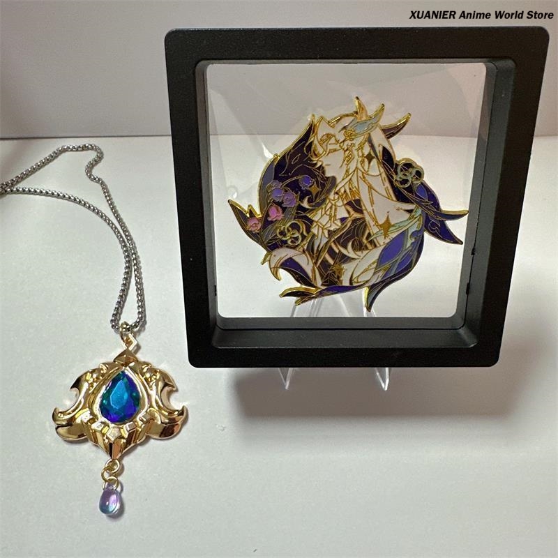Anime Neuvillette Metal Badge  - Anime Pendant Necklace recension och pris