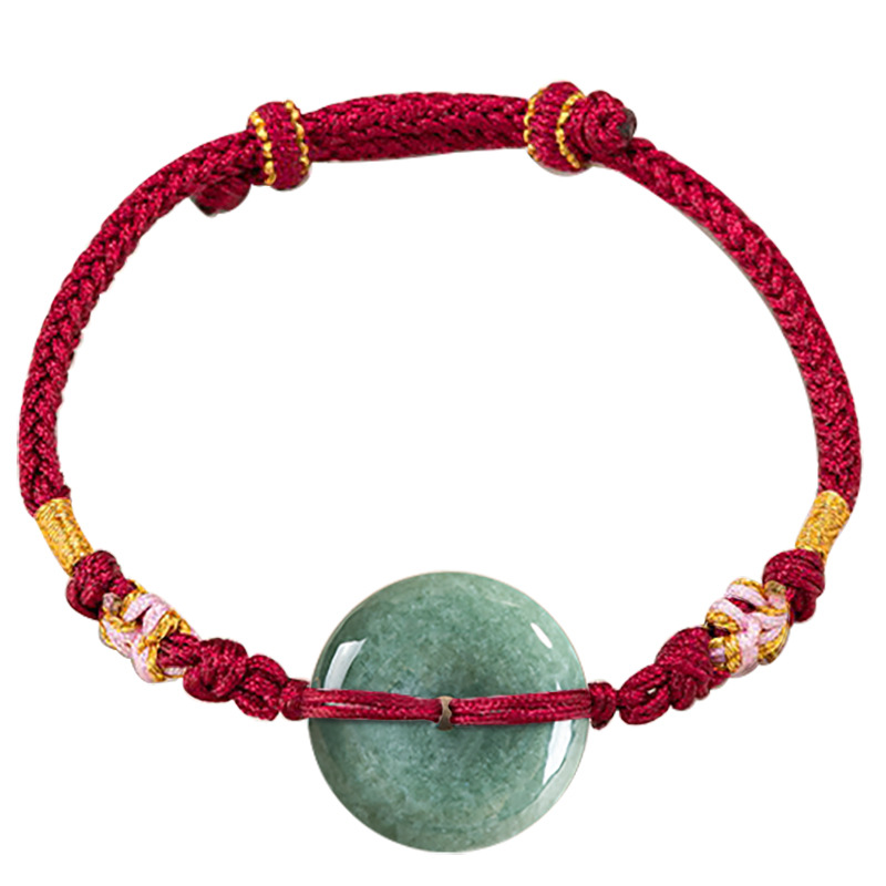 Green Myanmar Jadeite Donut Br - Bracelets recension och pris