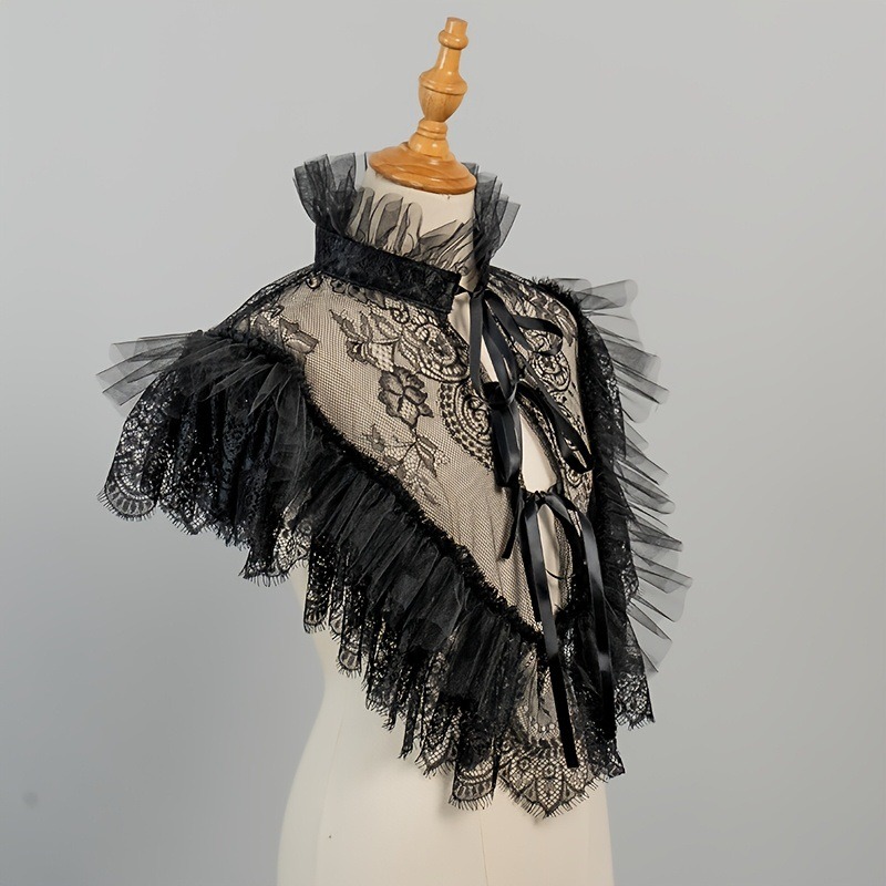 Gothic Style Lace Tulle False  - Necklaces recension och pris