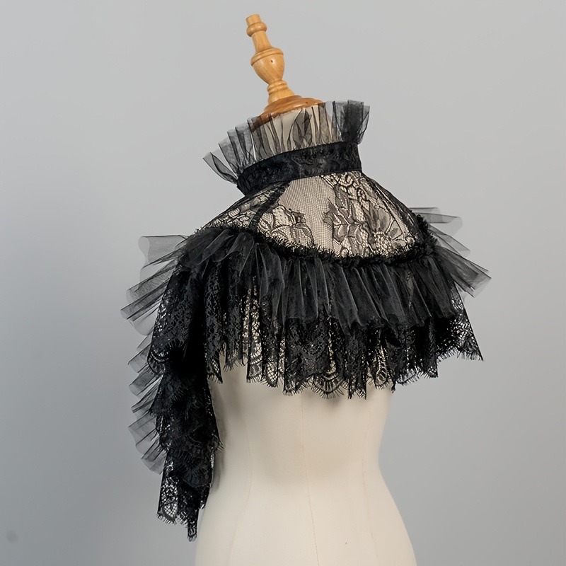 Gothic Style Lace Tulle False  - Necklaces recension och pris