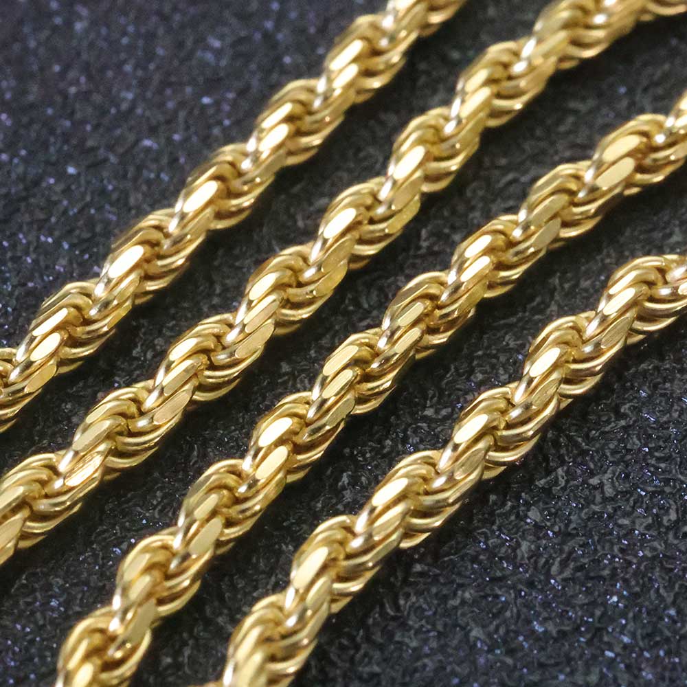 ESKEEM 3MM/5mm Men Women PVD 1 - 925 Sterling Silver Chain Necklace Men recension och pris