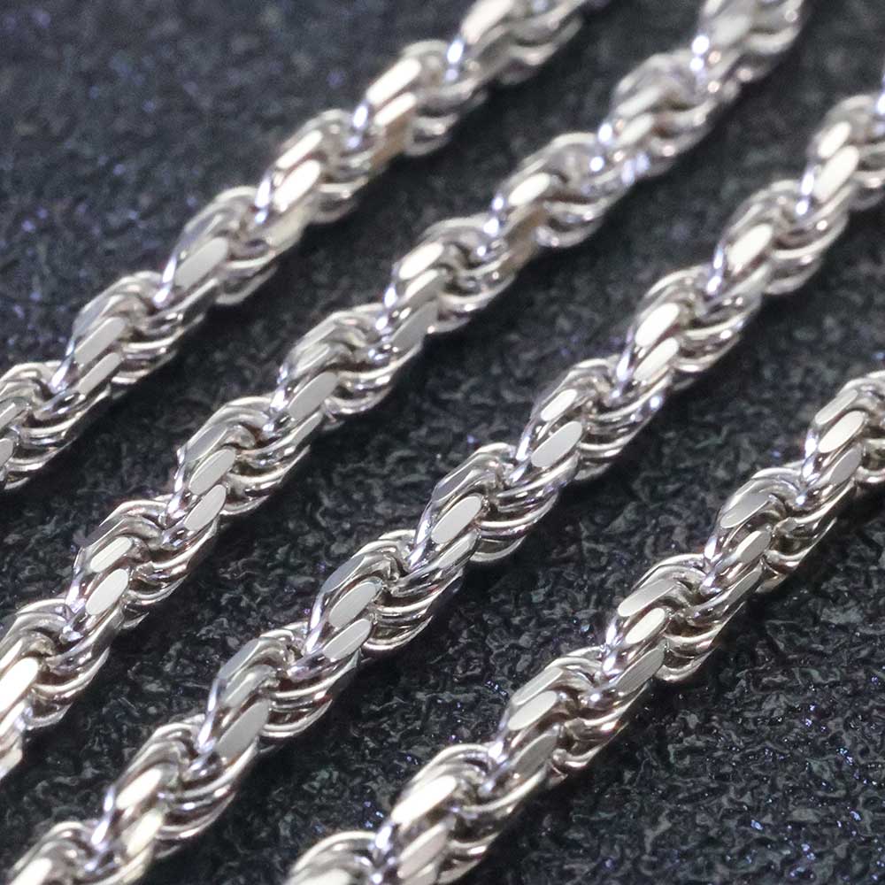 ESKEEM 3MM/5mm Men Women PVD 1 - 925 Sterling Silver Chain Necklace Men recension och pris