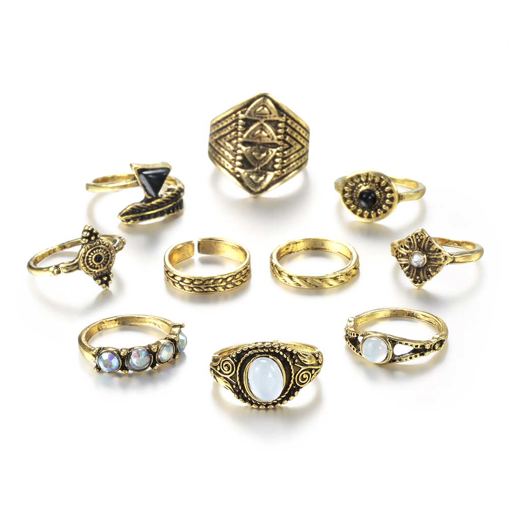 Meyfflin Vintage Knuckle Ring  - Vintage Punk Knuckle Rings Set recension och pris