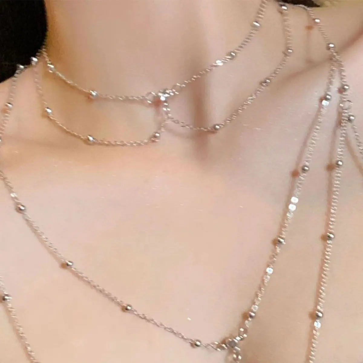 Sexy Aesthetic Multi-layer Spa - Layered Pendant Necklace Aesthetic recension och pris
