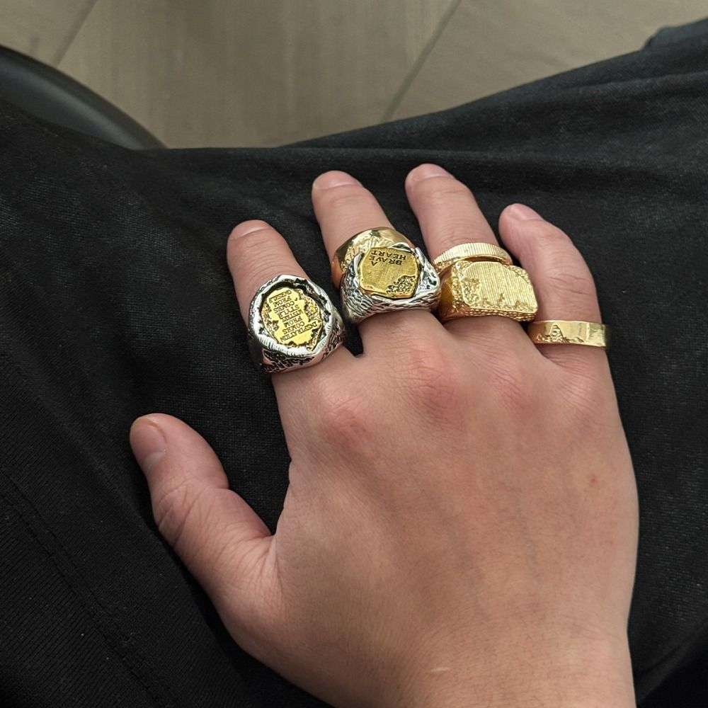 Finger Rings Sets 6Pcs/Set Geo - Vintage Punk Knuckle Rings Set recension och pris